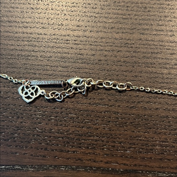 Kendra Scott *ORIGINALLY* Aqua Drusy Elisa Necklace - Picture 4 of 4